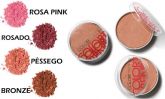 Blush em pó compacto color trend